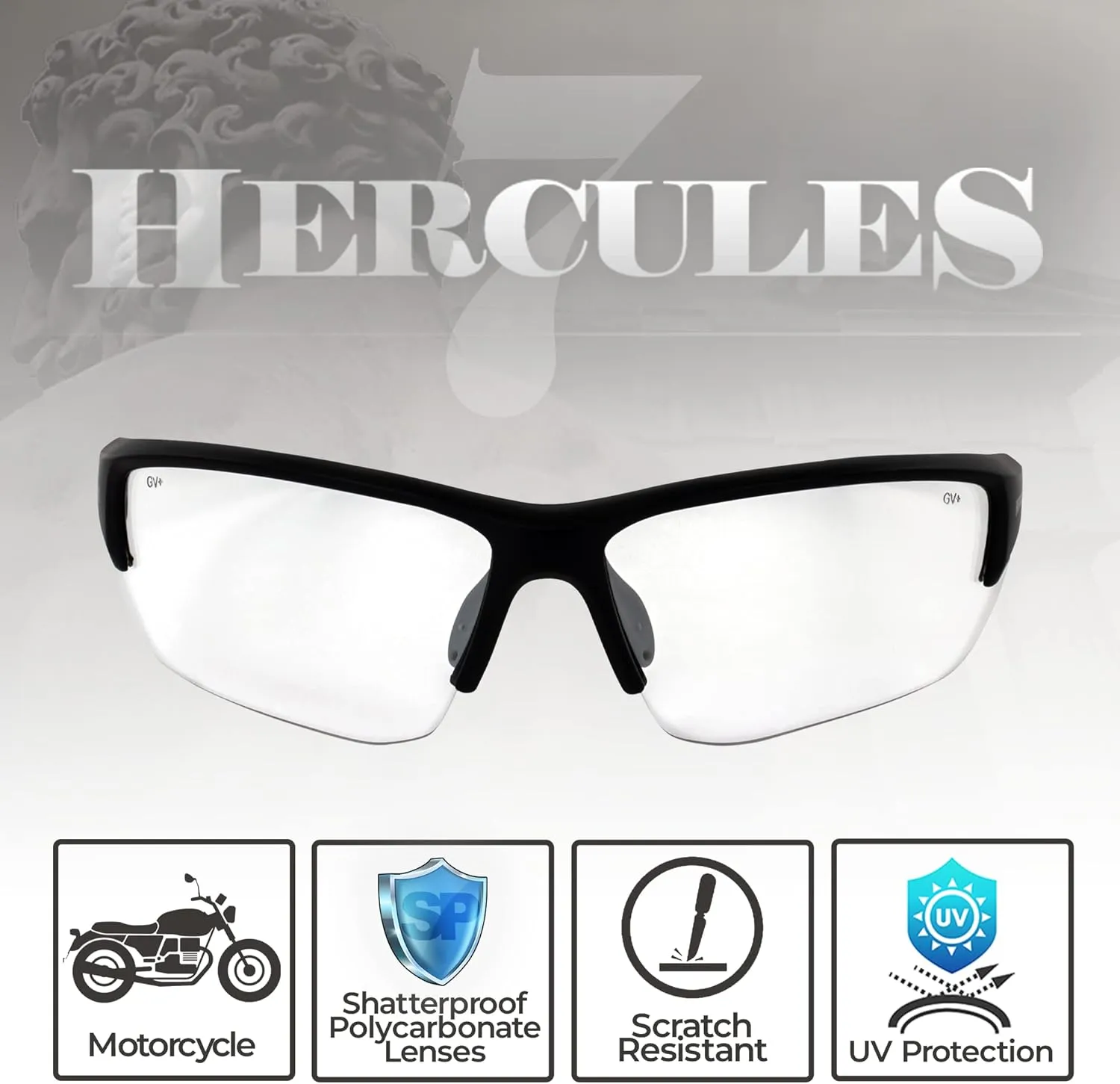 Global Vision unisex-adult Herc7bkcl