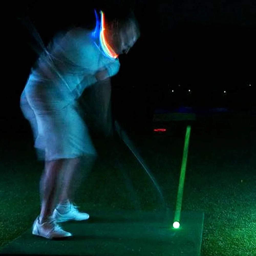 Glow Golf Balls (Set of 20) - Night Golf With Glow Stick Inserts (Assorted)