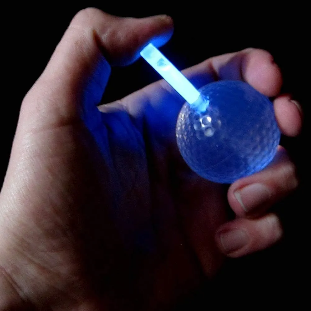 Glow Golf Balls (Set of 20) - Night Golf With Glow Stick Inserts (Assorted)