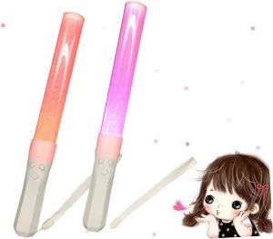 Glow-in-The-Dark Flash Stick Light up Party Favors for Concerts Weddings 15 Colors No Battery Required for Stage Props