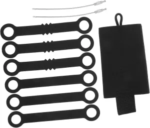 Glow Stick Bag Vest Organizer 1 Set Nylon Camping Storage Pouch for Fishing Hunting Hiking