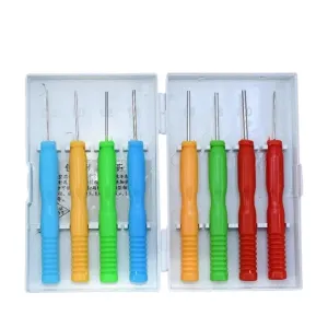 Good Quality 8 Pcs/Lot Mixed Stainless Steel Non-Stick Tin Hollow Core Needle Kits for SolderinGaassist Accessories New Original