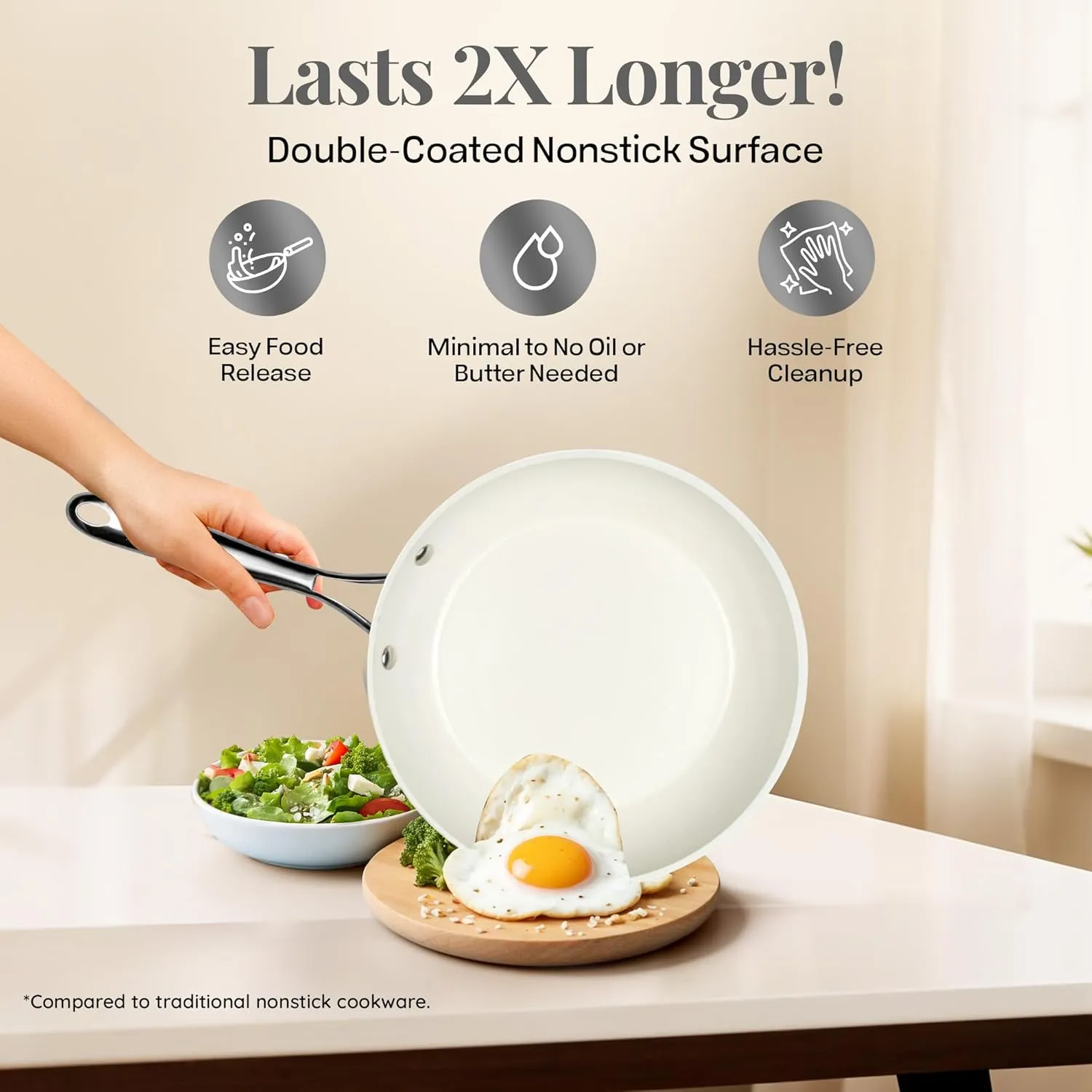 GOTHAM STEEL Hammered 15 Pc Ceramic Cookware Set Nonstick, Pots and Pans Set Non Stick for Kitchen with Utensils, Pots and Pans for Cooking, Non Toxic Cookware Sets, Oven and Dishwasher Safe