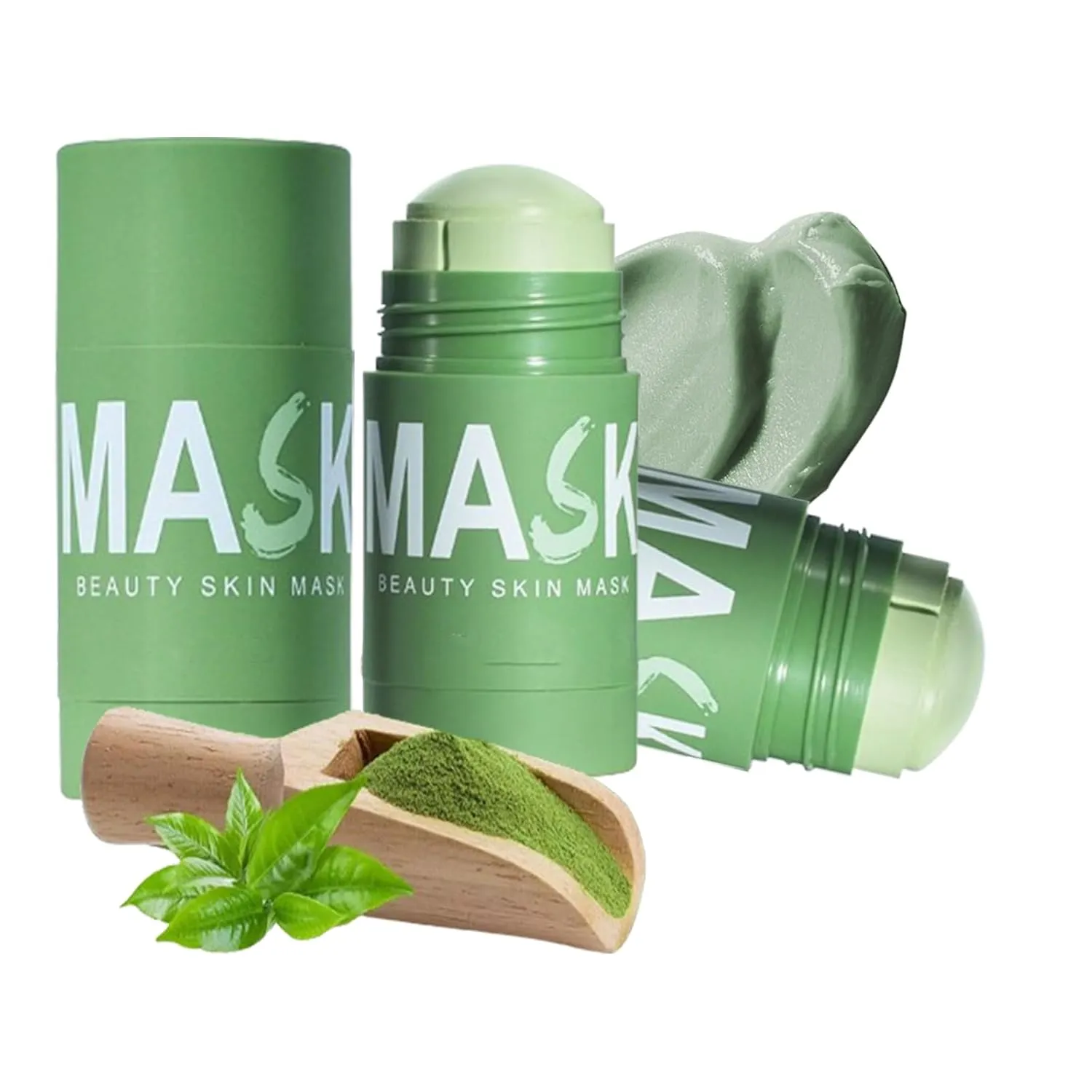 Grevea Green Tea Deep Cleanse,Rovaxz Green Tea Deep Cleanse Mask,Lukcr Green Tea Mask,Green Tea Mask Stick Blackhead Remover,Pore ​​shrinking Moisturizing Mask,Oil Control