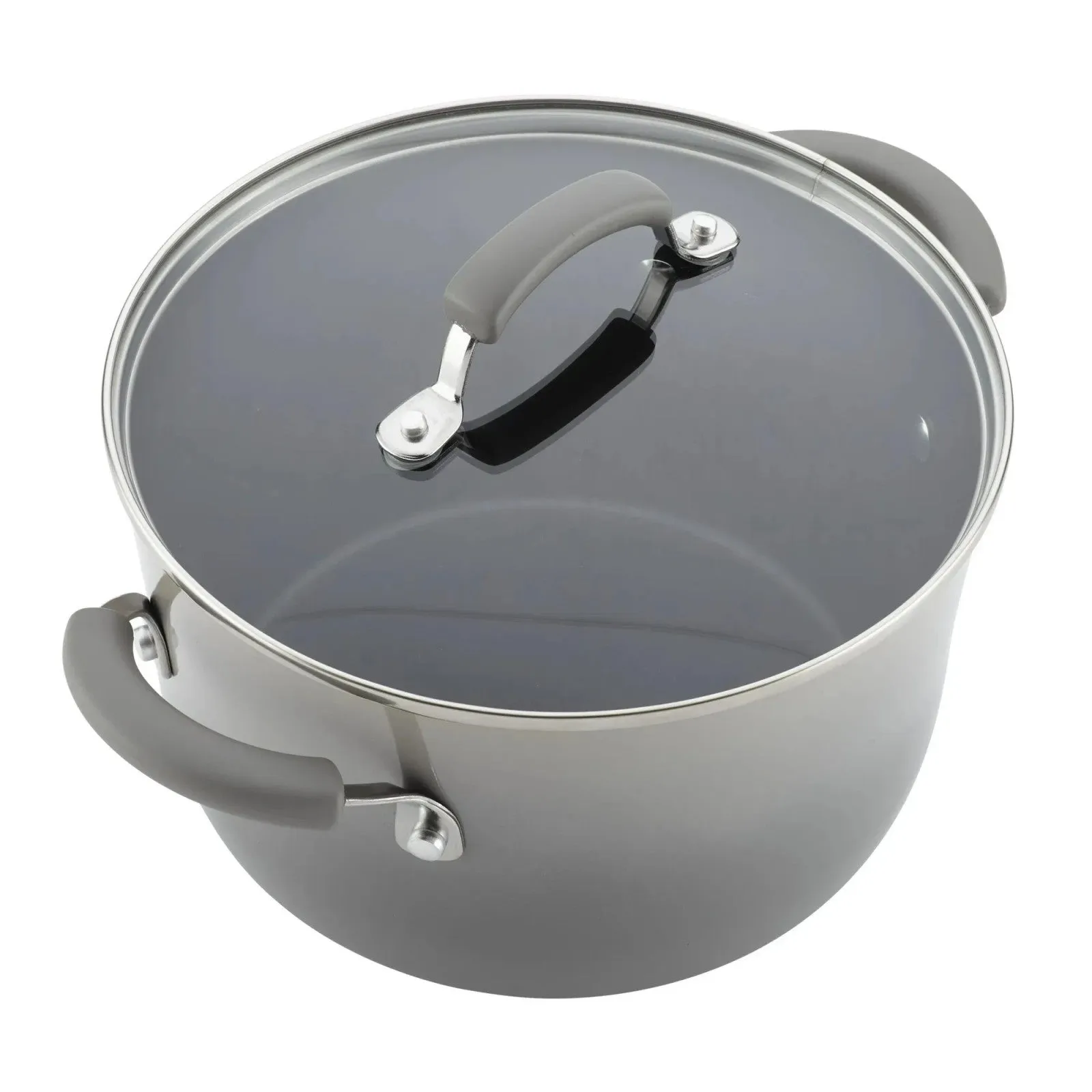 grey Global reach Nonstick set pans 15-piece Tailored LunaLulink pans