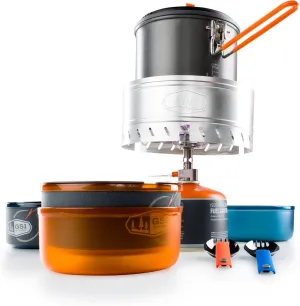 GSI Outdoors, Pinnacle Dualist Complete, Camping Cook Set, Superior Backcountry Cookware Since 1985