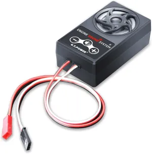 GTPower Engine Sound Simulated System for RC Cars 58 Kinds Sound All in One Fit 1/10 RC Cars,Crawler,on-Road,Short Course,Off-Road Truck