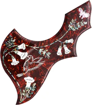 Guitar PickGuard for Gibson Hummingbird, 2mm Thickness, Beveled Edge.