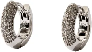 Half pave Earrings – Designed in Korea, Crafted with Precision
