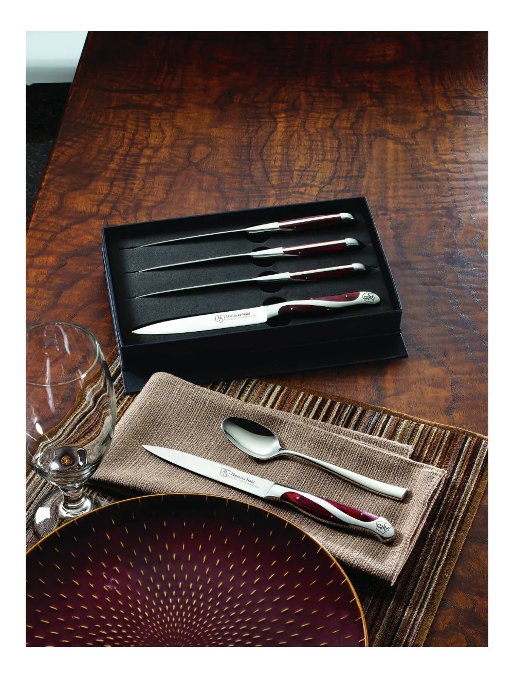 Hammer Stahl Steak Knife Set - 4 PC
