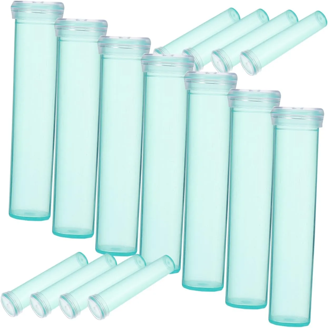 Happyyami Floral Tubes Bulk Pack 200pcs Plastic Flower Water Containers for Home Store Use