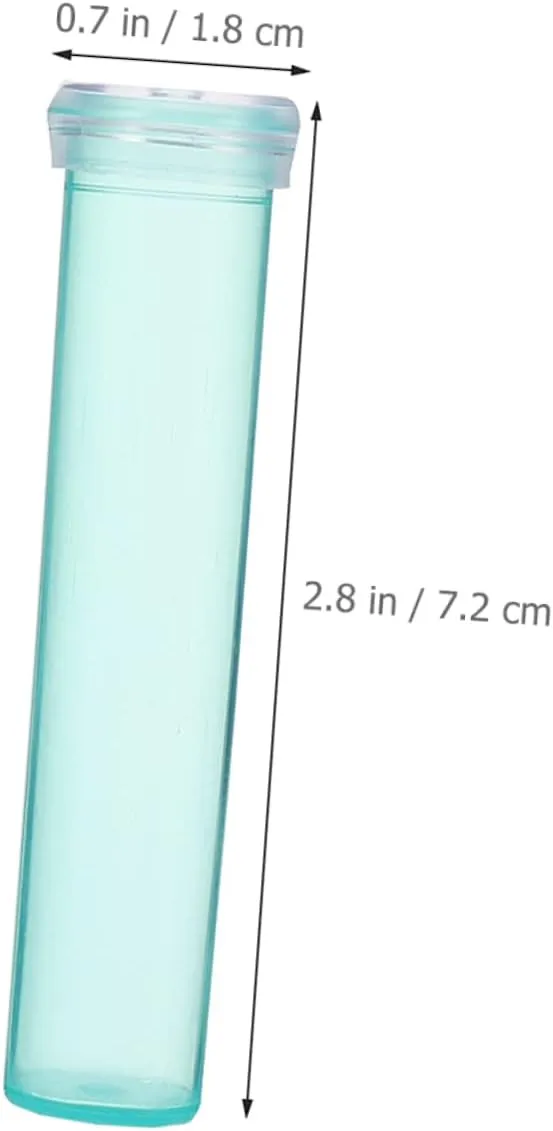 Happyyami Floral Tubes Bulk Pack 200pcs Plastic Flower Water Containers for Home Store Use