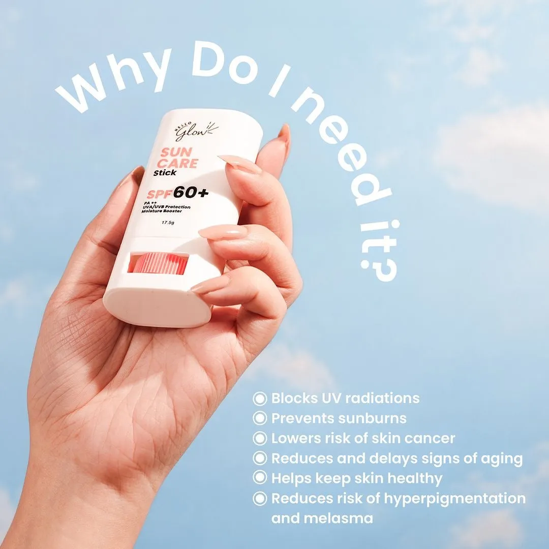 Hello Glow Sun Care Stick SPF60  PA  