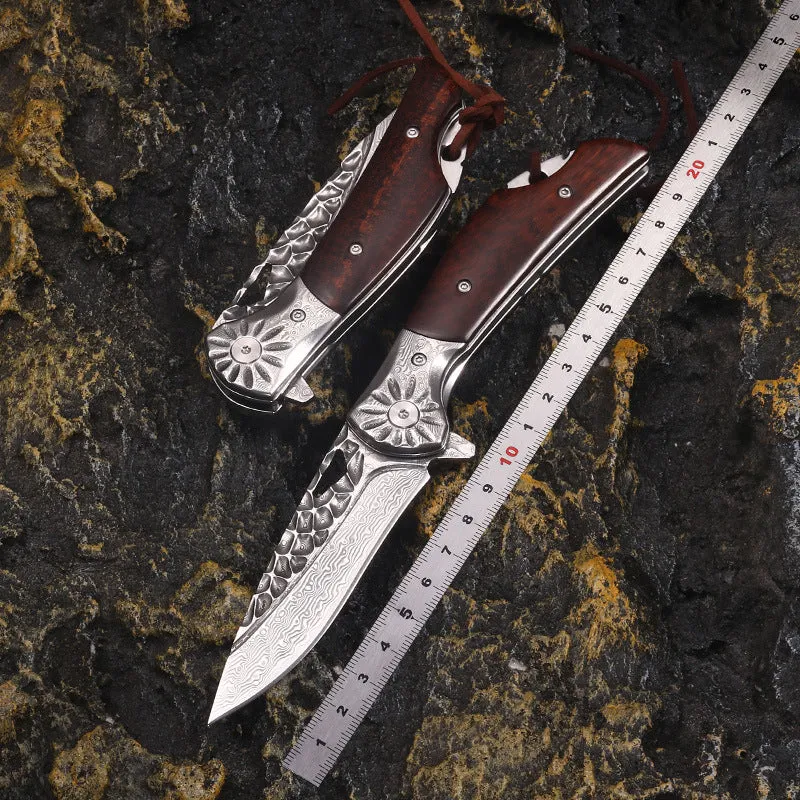 High Hardness Portable Folding Camping Survival Tool