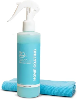 Home Ceramic Spray Coating Kit - Seals, Shines & Protects Against Stains - For Stainless Steel, Kitchen & Bath, Appliances, Countertops, Glass, Sinks, Tile