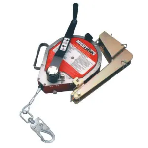 Honeywell MightEvac Self-Retracting Emergency Lifelines, SS Cable, 50 ft, 310 lb, MR50SB-Z7/50FT