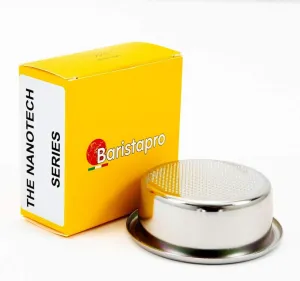 IMS Baristapro Nanotech Precision Ridgeless Double Portafilter Basket - 20 Gram