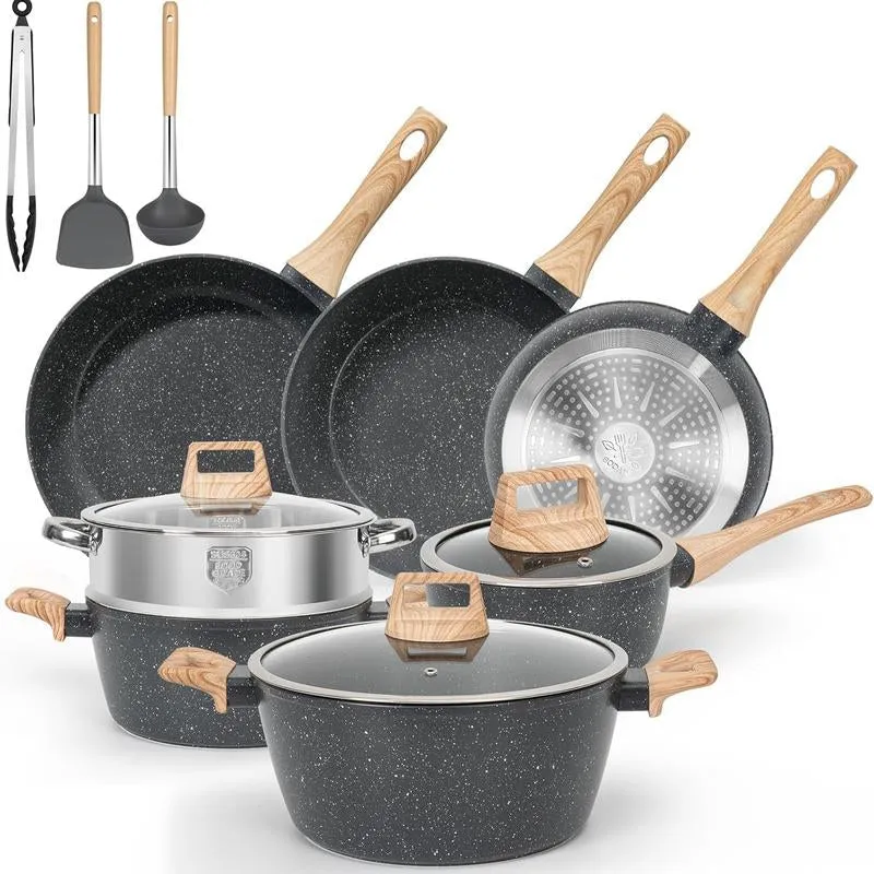 Induction Granite Cookware Set Sustainable Client satisfaction