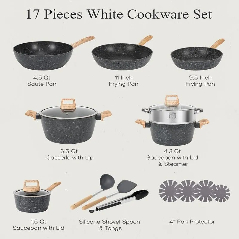 Induction Granite Cookware Set Sustainable Client satisfaction