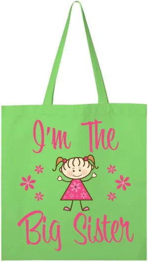 inktastic the Big Sister Tote Bag