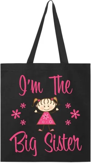 inktastic the Big Sister Tote Bag