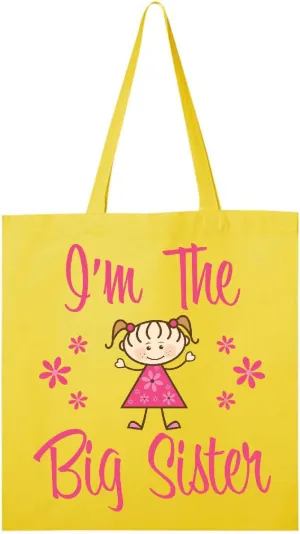 inktastic the Big Sister Tote Bag