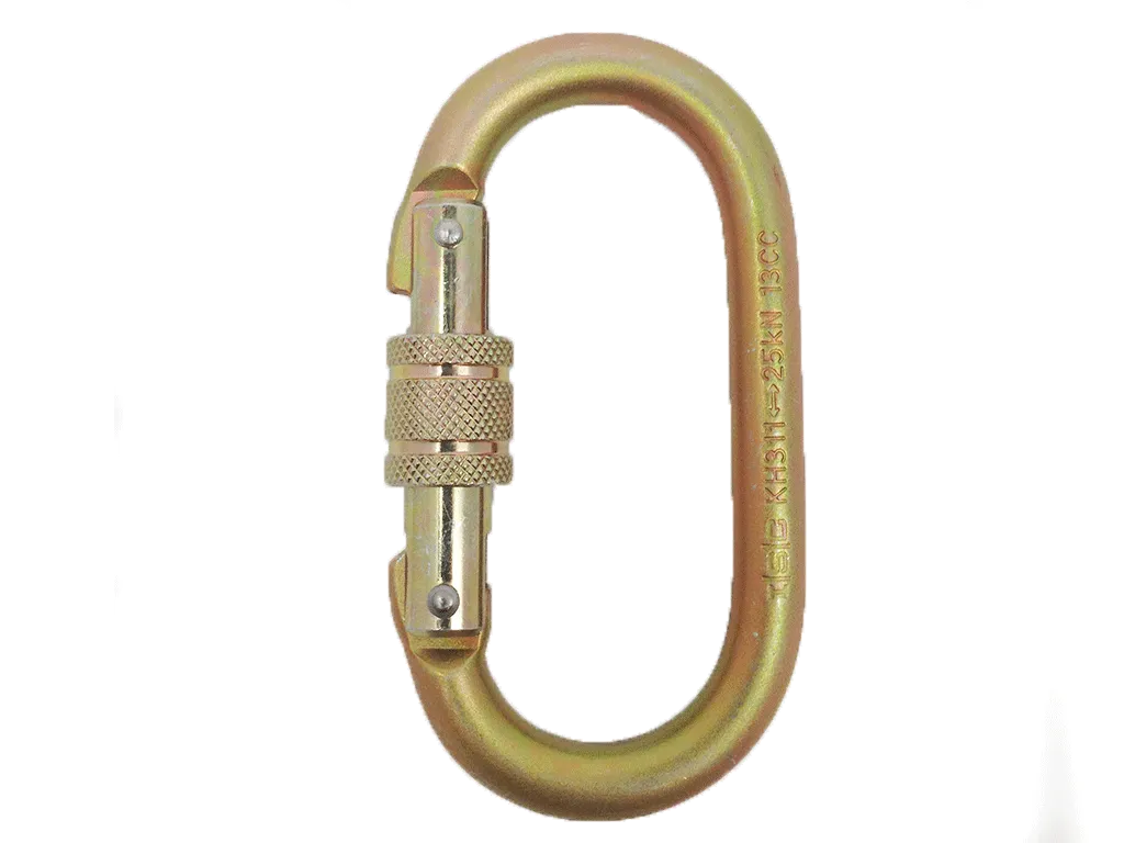 ISC Oval Screw Gate Carabiner
