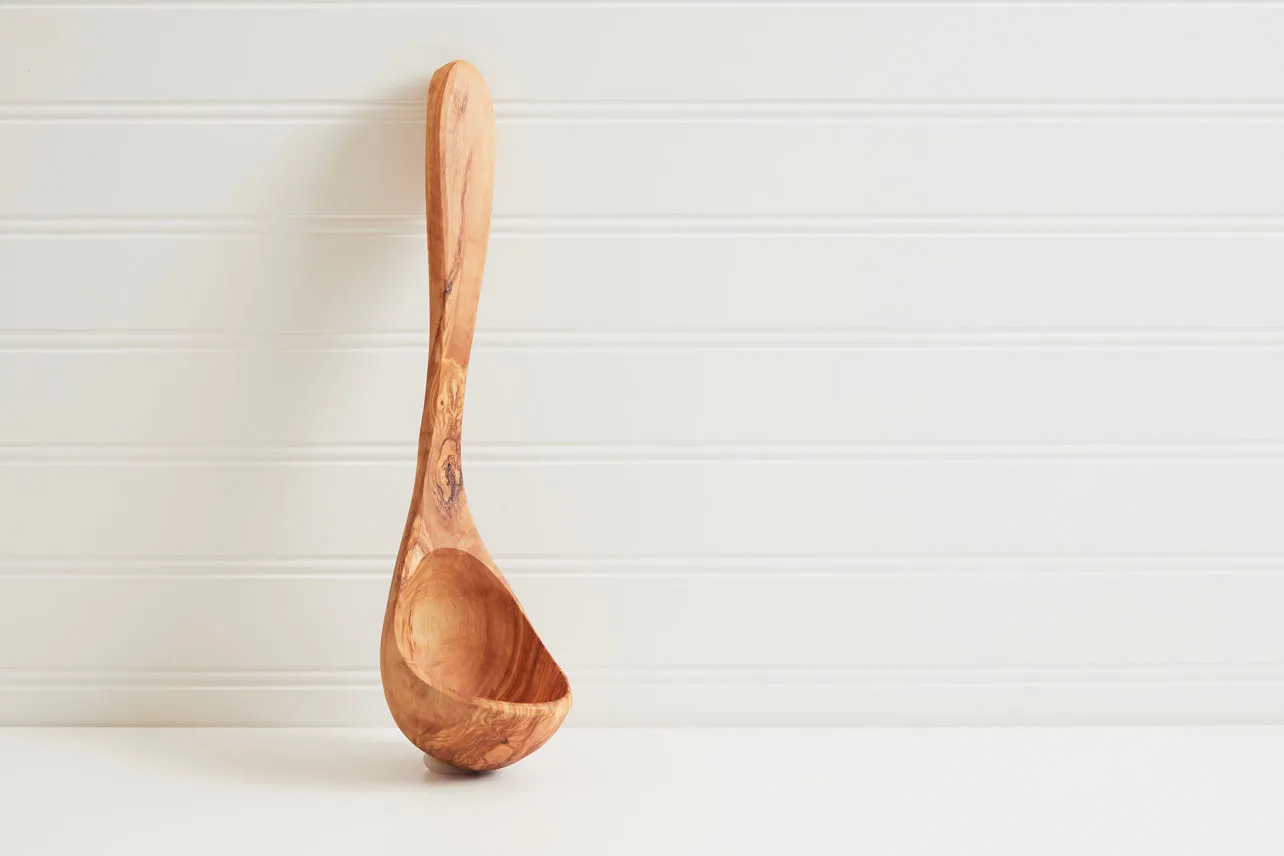Italian Olivewood Serving Utensils
