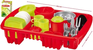 Jouets Écoiffier 1209 Large Drainer Set Imitation Game 42 Accessories Included 18  Months Made in France