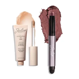 Julep Eyeshadow 101 Longwear Primer and Orchid Shimmer Eyeshadow Stick Duo Set