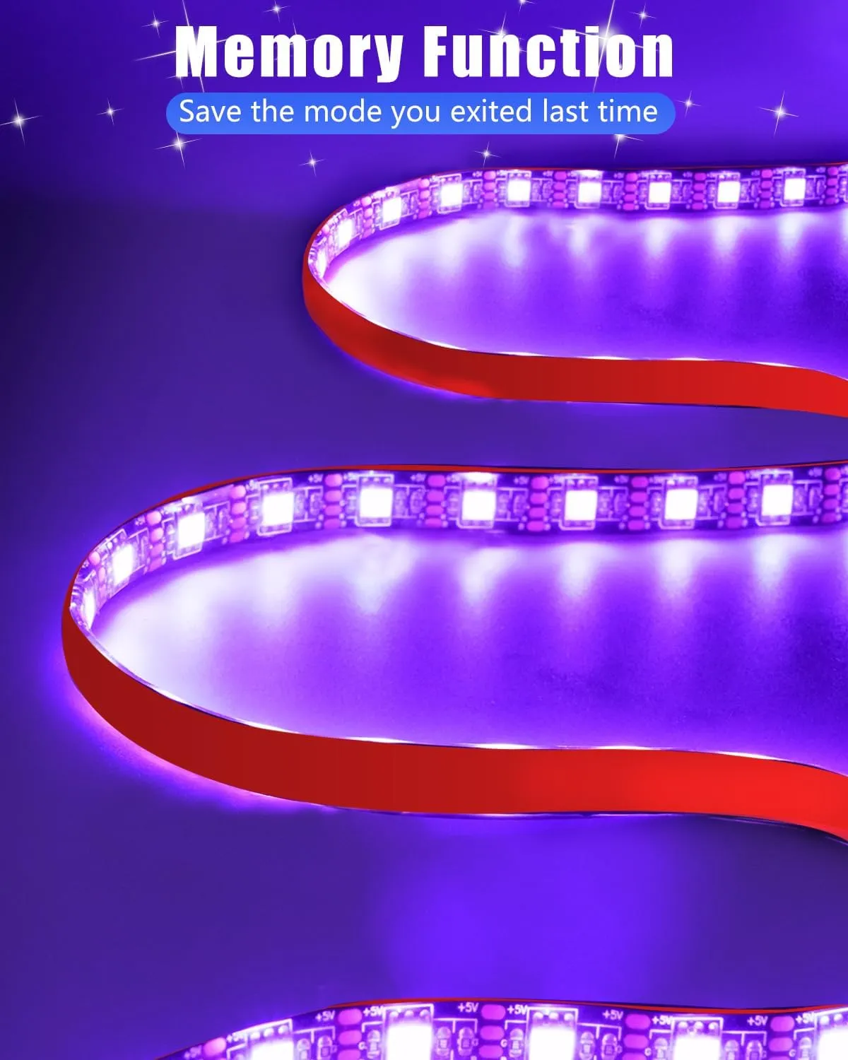 Keiurot Led Lights for Scooter Night Riding Electric Scooter LED Strip Light Led Light Strips 5V Flashing Mode for Outdoor
