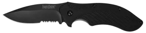 Kershaw Clash - Black, Serrated - 1605CKTST