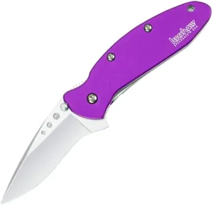 Kershaw Scallion Pocket Knife, 2.4 inch Folding Blade, SpeedSafe Assisted Opening, Perfect EDC, Made in the USA, Multiple Styles