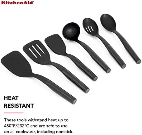 KitchenAid Universal Tool Set, 6 Piece, Black
