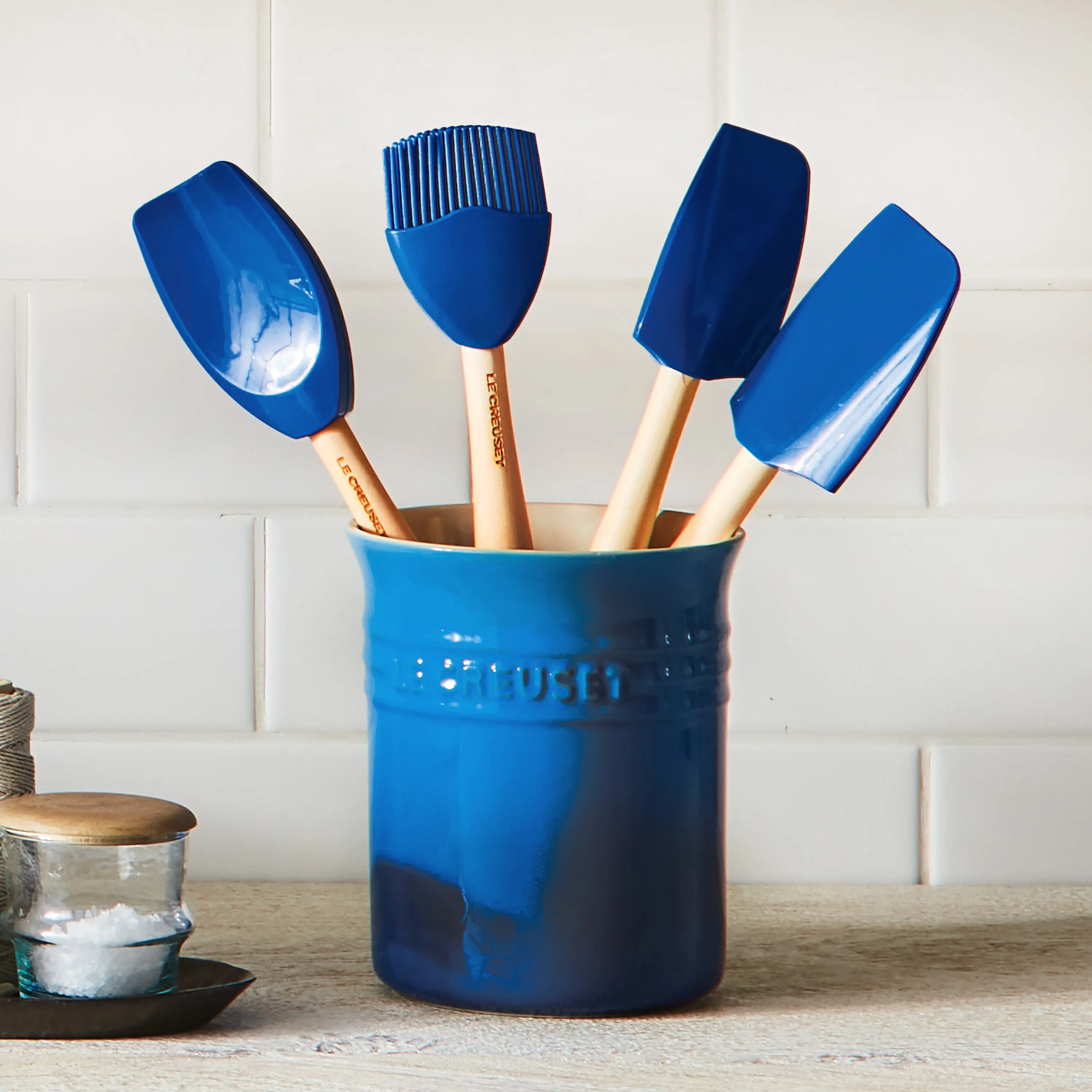Le Creuset 5 Piece Marseille Silicone Utensil Set