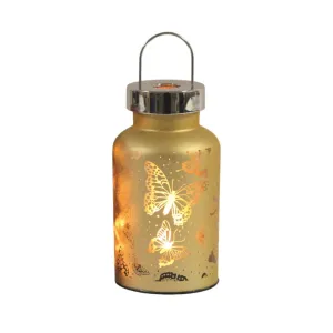LED Butterfly Lantern 24cm 3 Assorted