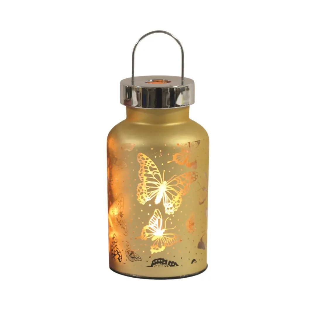 LED Butterfly Lantern 24cm 3 Assorted