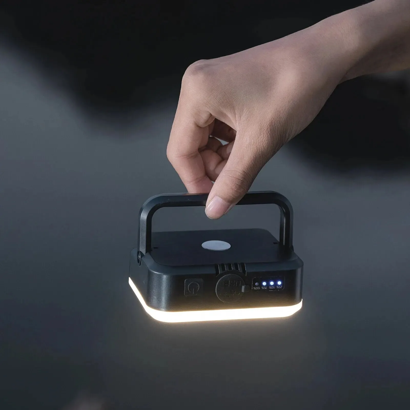 LED Camping Light - USB Charging Portable Tent Lantern Emergency Flashlight Night Fourth Gear Dimming Outdoor Hiking