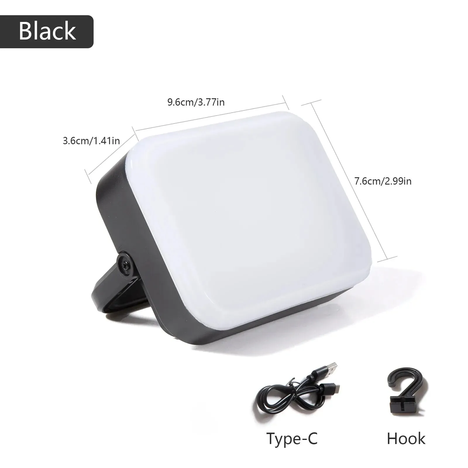 LED Camping Light - USB Charging Portable Tent Lantern Emergency Flashlight Night Fourth Gear Dimming Outdoor Hiking