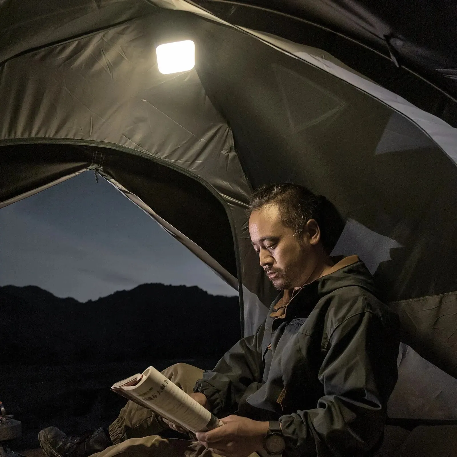 LED Camping Light - USB Charging Portable Tent Lantern Emergency Flashlight Night Fourth Gear Dimming Outdoor Hiking