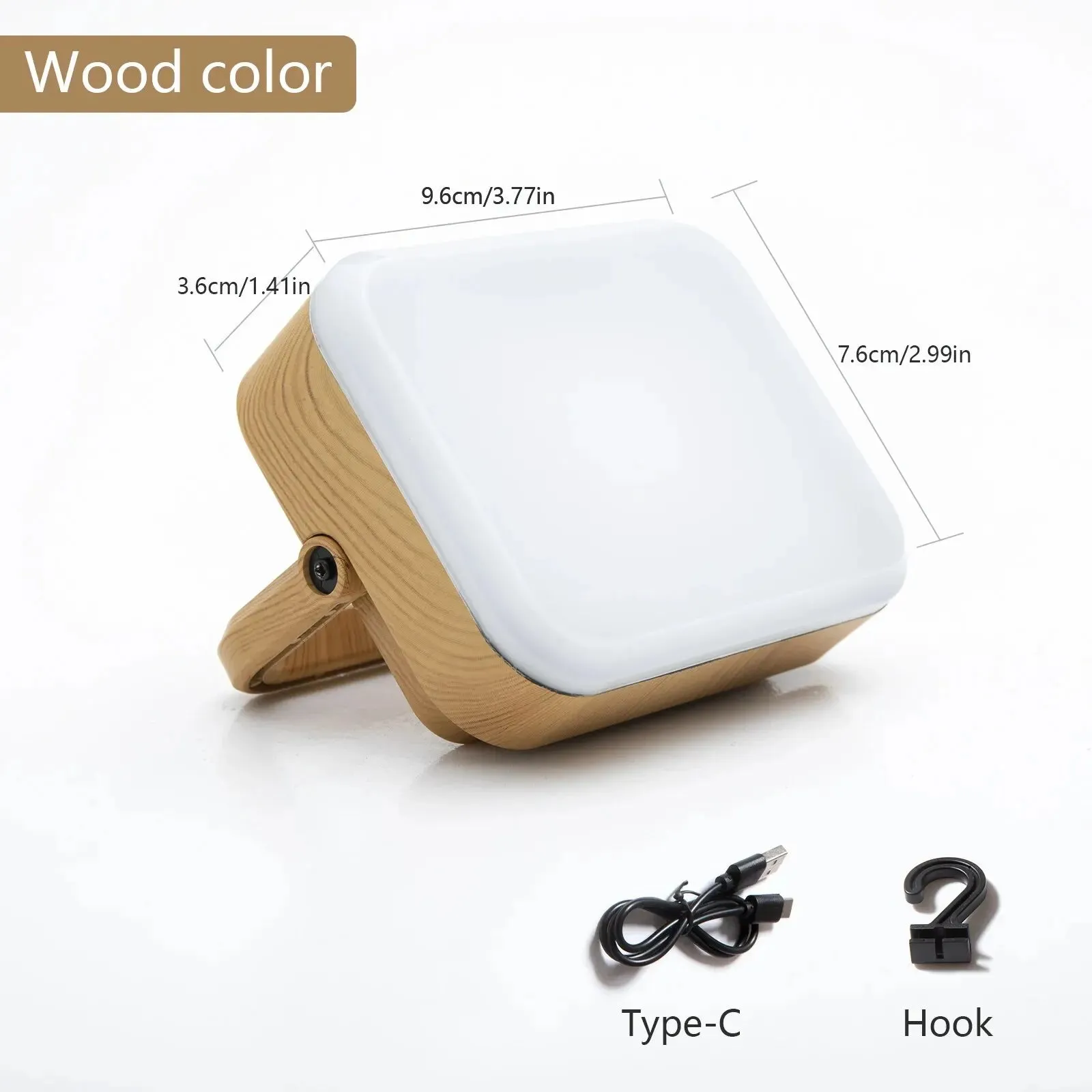 LED Camping Light - USB Charging Portable Tent Lantern Emergency Flashlight Night Fourth Gear Dimming Outdoor Hiking