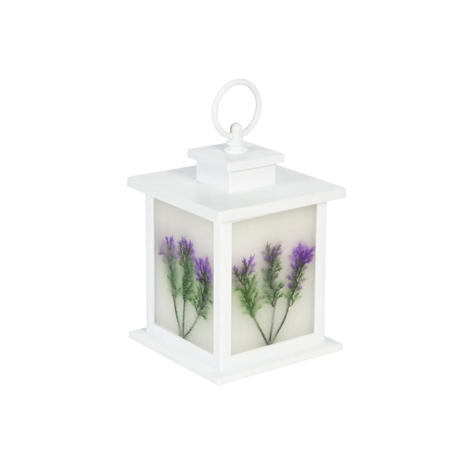 LED Lantern, Set of 2, Purple Lilac,8led429