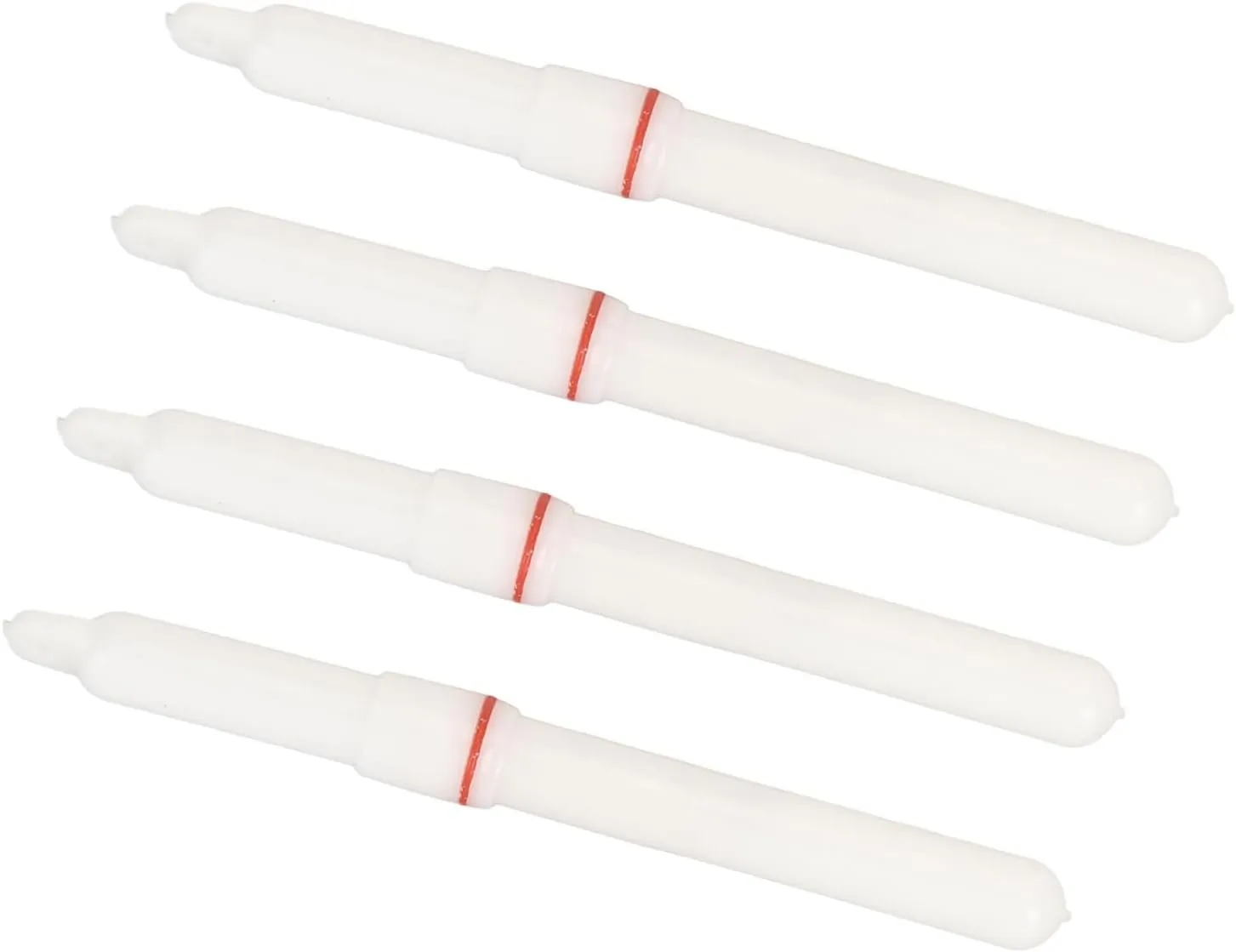LED Light Up Sticks, 4PCS Fishing Glow Sticks Rod Tip Glow Sticks ABS LED Rod Tip Luminous Light Sticks with Battery for Dark Night Fishing