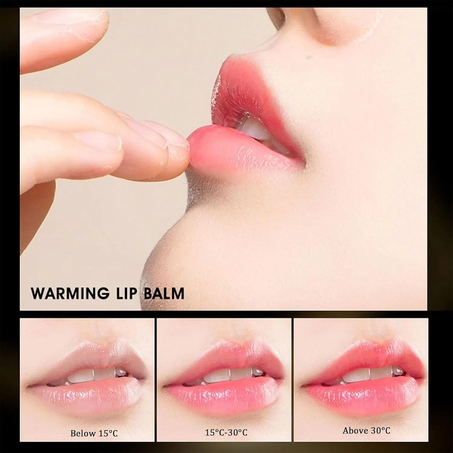 Levora Color Changing Lipstick, Novealcrbe Mood Lipstick Color Changing Long Lasting, Long Lasting 24 Hours Moisturizing Glossy Shine Lip Gloss, Deep Nourishment (3PCS)