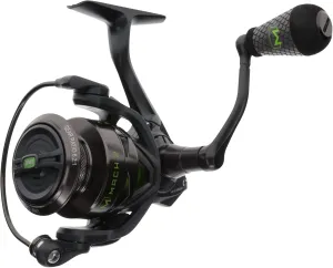 Lew's Mach 2 Spinning Fishing Reel, 9 1 Stainless Steel Ball Bearings, 6.2:1 Gear Ratio, Right or Left-Hand Retrieve, Black/Green