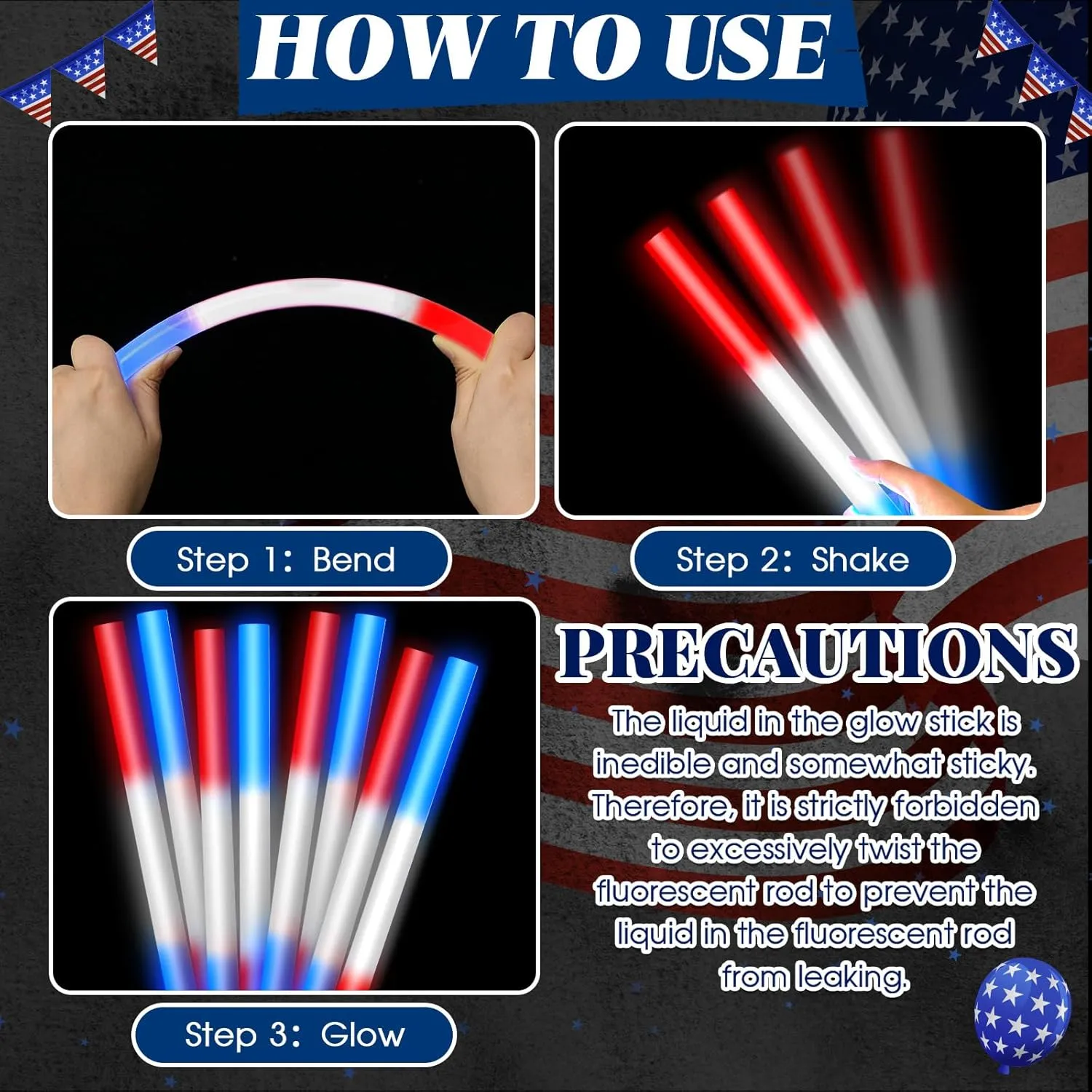 Lewtemi 10 Pcs 14 Inch Large Glow Sticks Christmas Jumbo Sticks Big Glow Stick Giant Light Stick Emergency Light Stick for Camping Accessories, Survival Kit