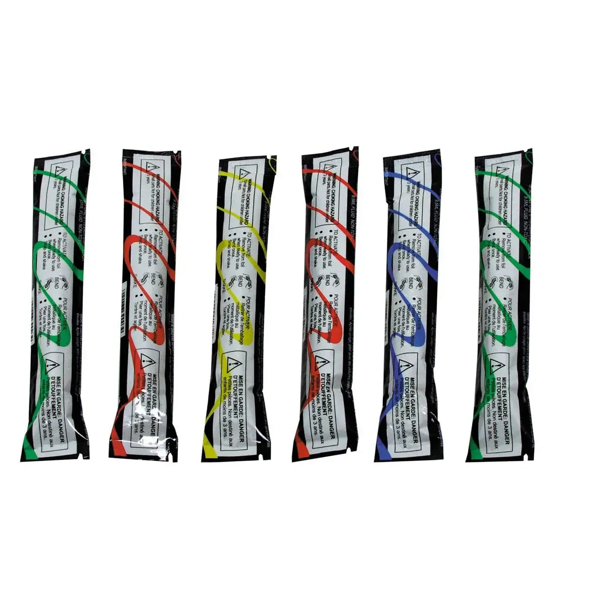 Light stick, green, 15 x 1.5 cm