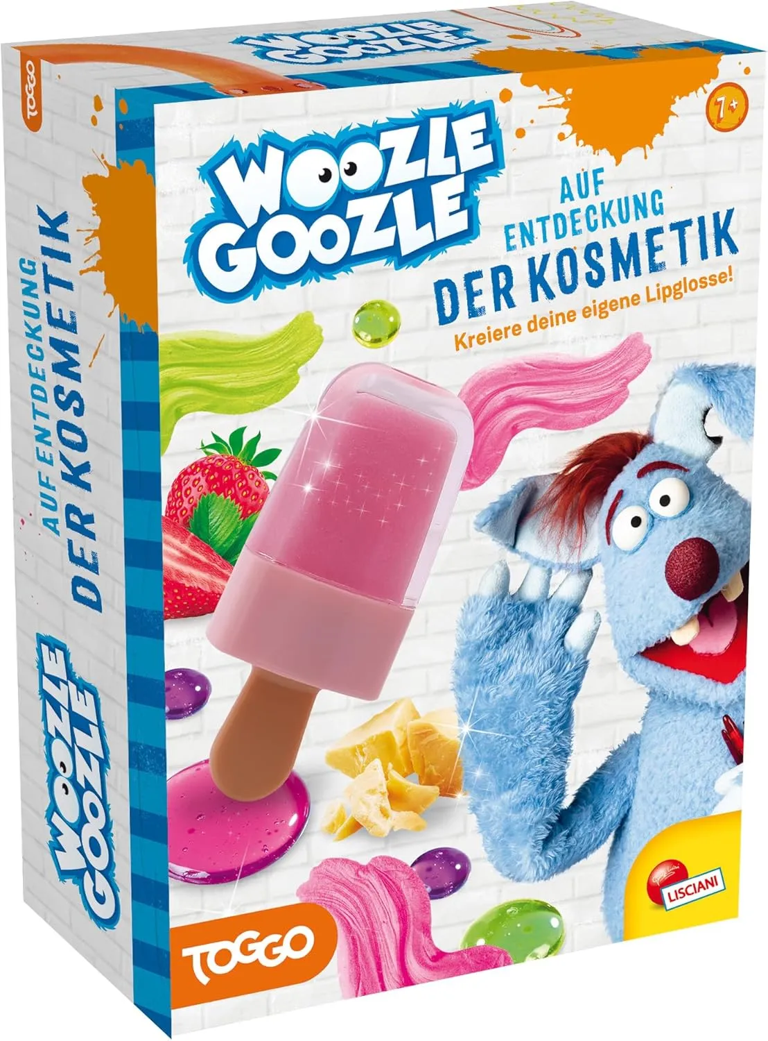 LISCIANI - WOOZLE GOOZLE - Discovering cosmetics - Experiences for Children from 7 Years old - Do-it-Yourself: Lip Gloss in Ice Mold - Made in Italy
