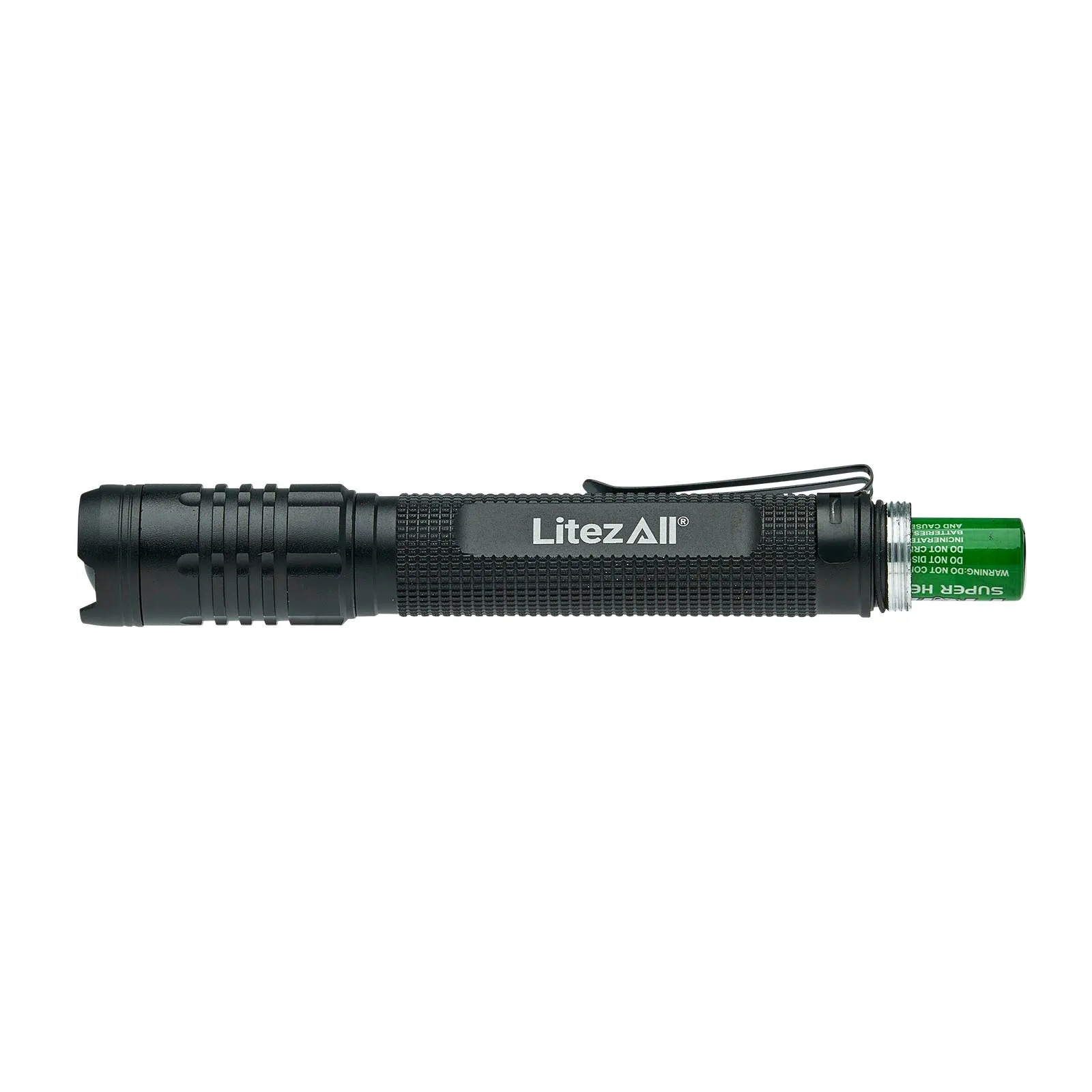 LitezAll 280 Lumen Tactical Flashlight and Pocket Knife Combo