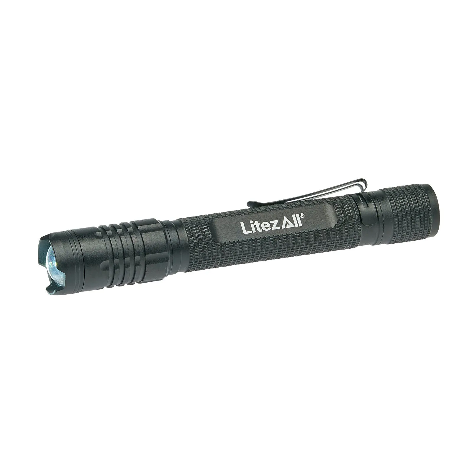 LitezAll 280 Lumen Tactical Flashlight and Pocket Knife Combo